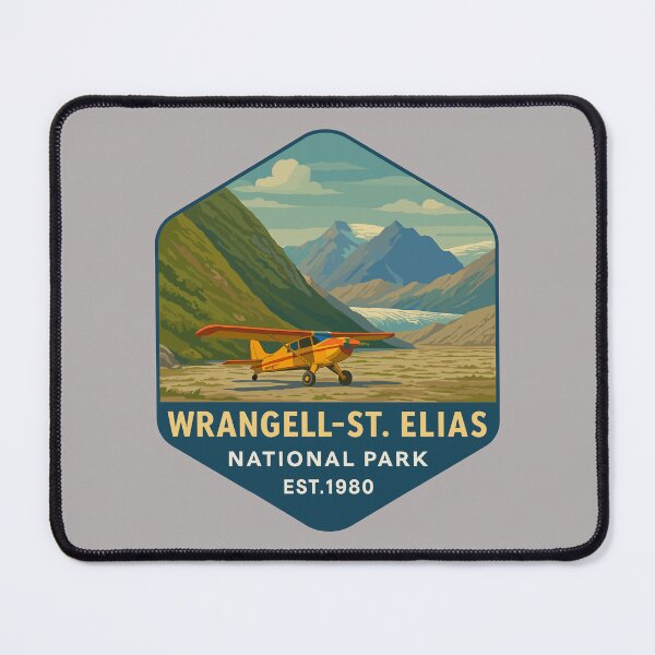 Item preview, Wrangell–St. Elias Alaska Mountain Sticker designed and sold by Ismeal Von.