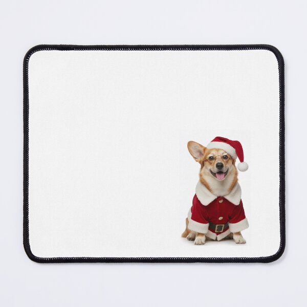 Item preview, Corgi Santa Costume | Cute Christmas Pet Art designed and sold by slydawgstudio.
