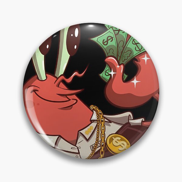 Item preview, The King of the Krusty Krab: Time Is Money, Dude! designed and sold by Ayiyi Shop.