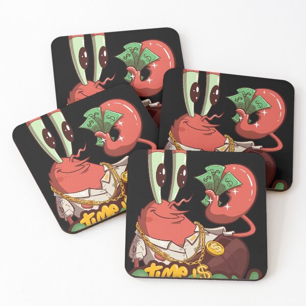 Item preview, The King of the Krusty Krab: Time Is Money, Dude! designed and sold by Ayiyi Shop.