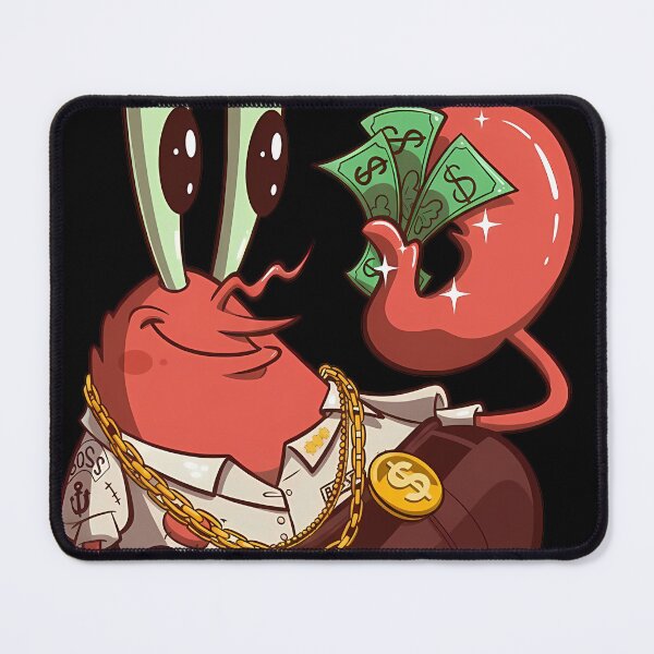 Item preview, The King of the Krusty Krab: Time Is Money, Dude! designed and sold by Ayiyi Shop.