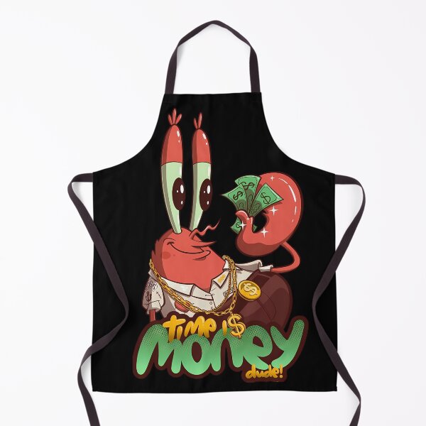 Item preview, The King of the Krusty Krab: Time Is Money, Dude! designed and sold by Ayiyi Shop.