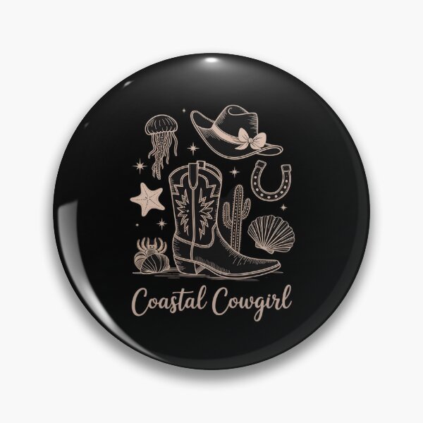 Item preview, Coastal Cowgirl Western Beach Boots Seashell Starfish Cactus designed and sold by FndPardaL.