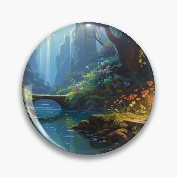 Item preview, Moonfall Over the Whispering Grove designed and sold by afrancisCL.