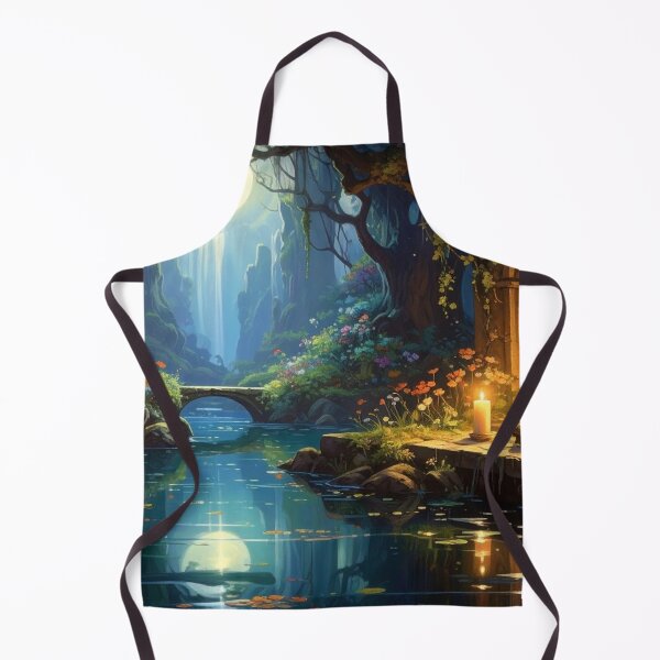 Item preview, Moonfall Over the Whispering Grove designed and sold by afrancisCL.