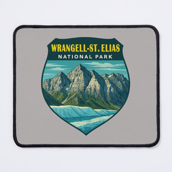 Item preview, Wrangell–St. Elias Alaska Mountain Sticker designed and sold by Ismeal Von.