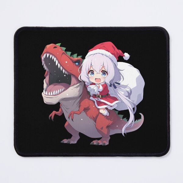 Item preview, Junko Konno Christmas Dinosaur Ride Zombieland Saga Anime designed and sold by TorbenKuhano.