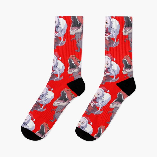 Item preview, Junko Konno Christmas Dinosaur Ride Zombieland Saga Anime designed and sold by TorbenKuhano.