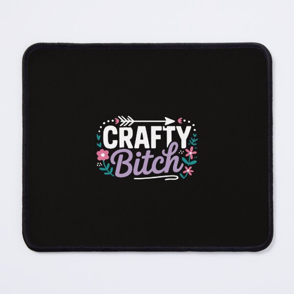 Item preview, Crafty Bitch Illustration for Women Crafters designed and sold by margaridroso.