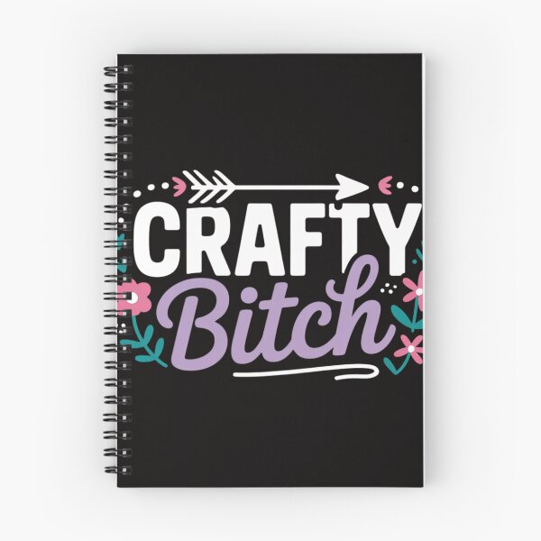 Item preview, Crafty Bitch Illustration for Women Crafters designed and sold by margaridroso.
