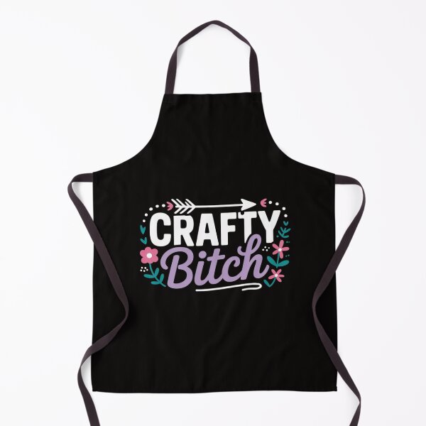 Item preview, Crafty Bitch Illustration for Women Crafters designed and sold by margaridroso.