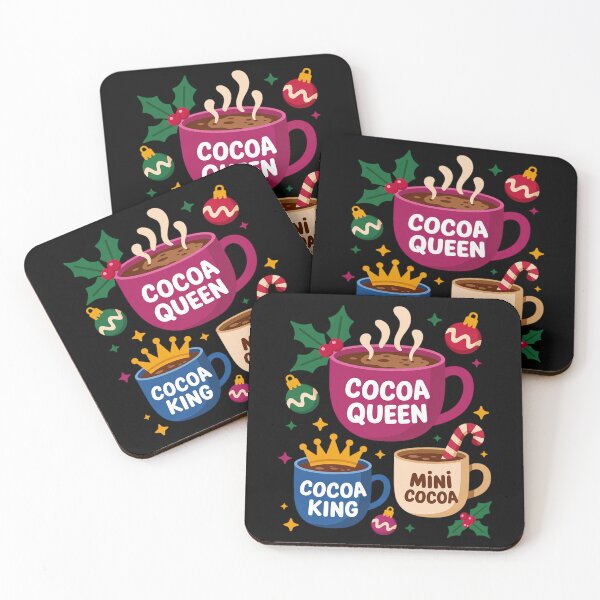 Item preview, Cocoa Queen King Mini Cocoa Christmas Family Matching designed and sold by FndPardaL.