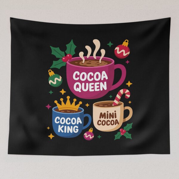 Item preview, Cocoa Queen King Mini Cocoa Christmas Family Matching designed and sold by FndPardaL.