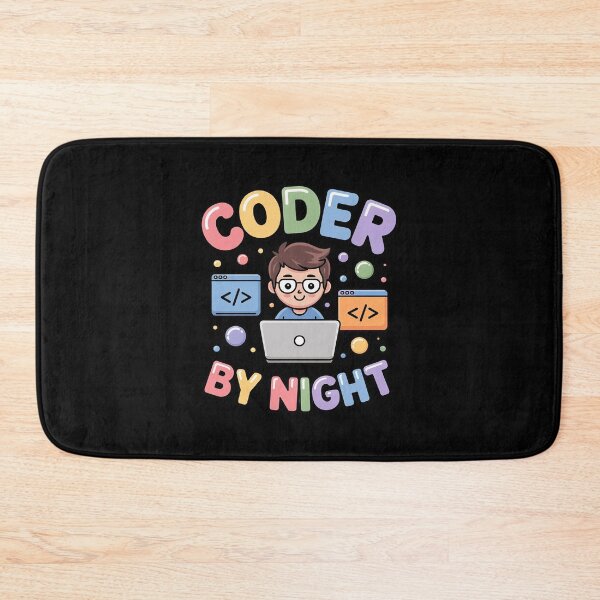 Item preview, Coder by Night Programmer Surrounded by Code designed and sold by FndPardaL.