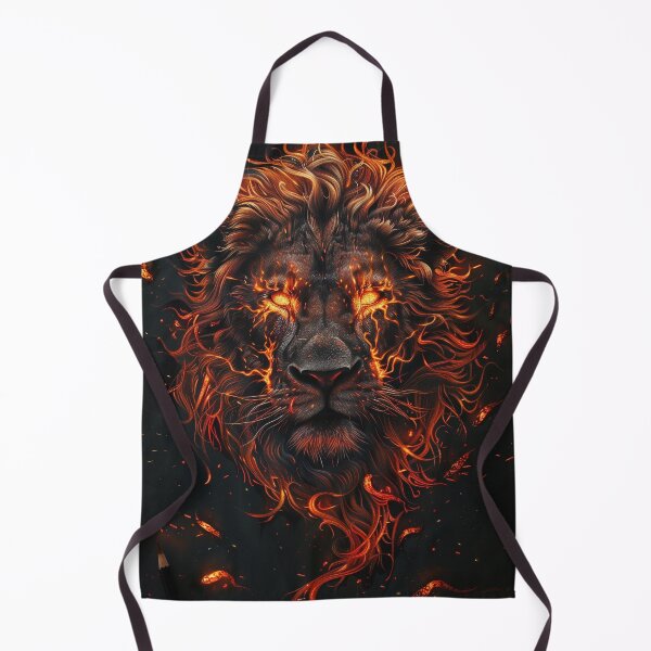 Item preview, Emberborn Lion of the Eternal Flame designed and sold by ArgentoArt.