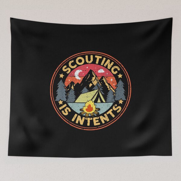Item preview, Scouting Is Intents Scout Camper Camping designed and sold by SarahLeanne1.