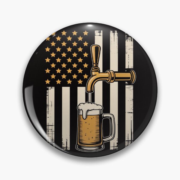Item preview, Craft Beer American Flag - USA 4th July Brewery designed and sold by margaridroso.