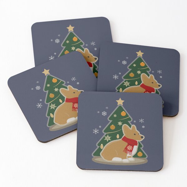 Item preview, Cozy Christmas Corgi designed and sold by Zelda's Garden.