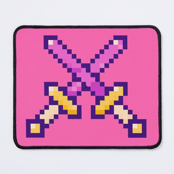 Item preview, 8-Bit Gamer Productivity Sword - Pink Edition designed and sold by LevelUpPress.