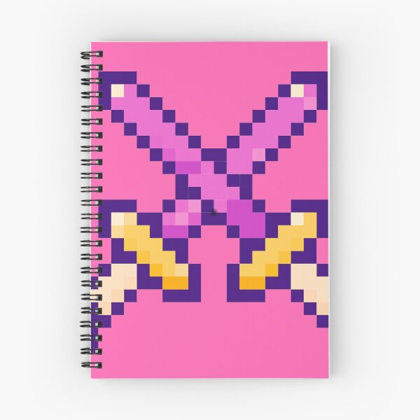 Item preview, 8-Bit Gamer Productivity Sword - Pink Edition designed and sold by LevelUpPress.