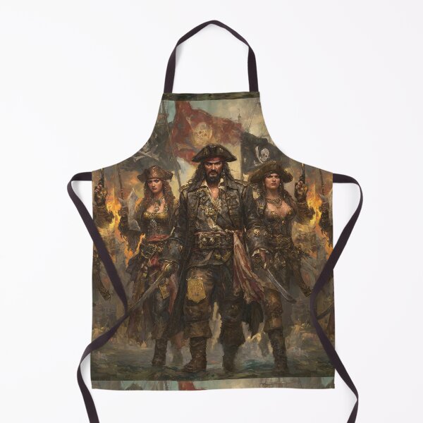 Item preview, Fierce Bearded Corsair Amidst the Battle Flames designed and sold by Piotrek0001.