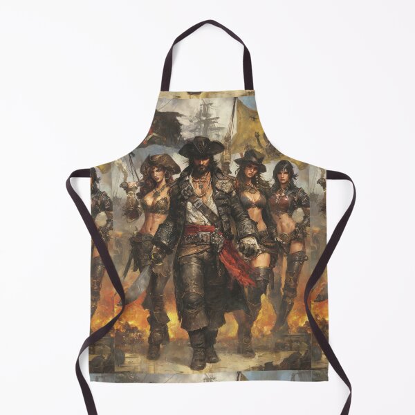Item preview, Realistic High Seas Buccaneer and Crew Portrait designed and sold by Piotrek0001.
