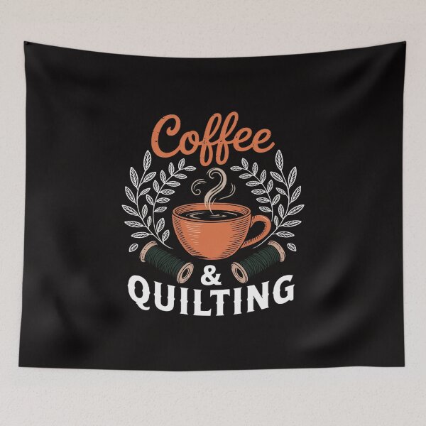 Item preview, Coffee And Quilting Quilter Sewing Sewer designed and sold by margaridroso.