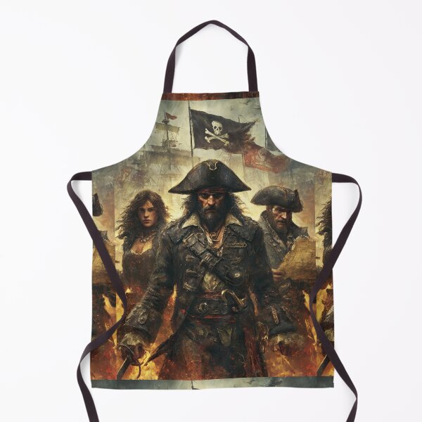 Item preview, The Pirate King and His Trusted Quartermasters designed and sold by Piotrek0001.