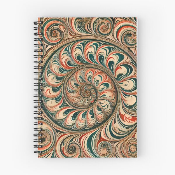 Item preview, Vintage Marbled Paper Pattern Retro Abstract Design designed and sold by PinUpPizzazz.