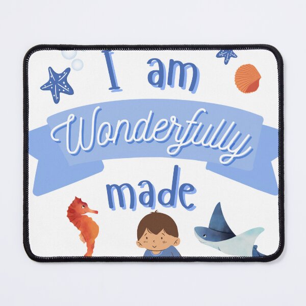 Item preview, Ocean Theme Scripture Baby Boy  designed and sold by Picket Fence Prints.