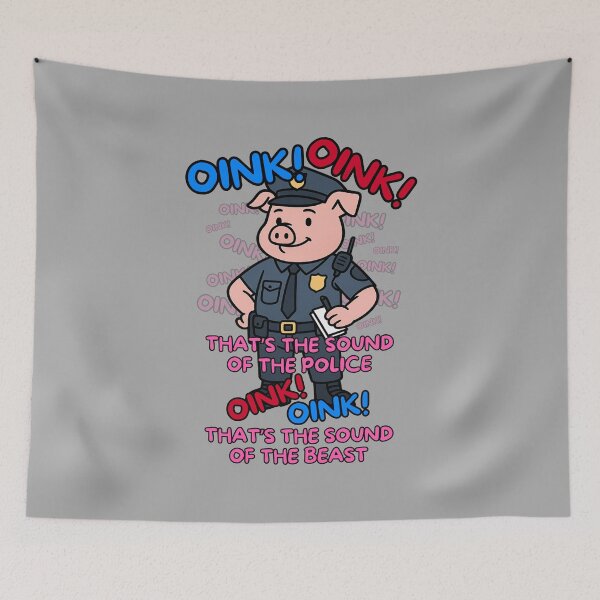 Item preview, Oink Oink, that’s the sound of the police designed and sold by pUNKnown.