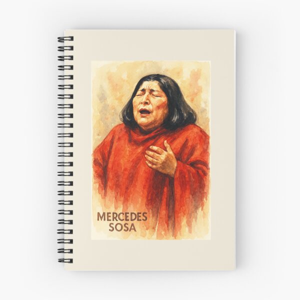 Item preview, Mercedes Sosa designed and sold by Sarcastic designs.