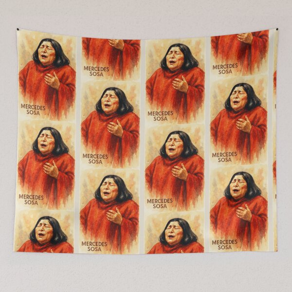 Item preview, Mercedes Sosa designed and sold by Sarcastic designs.