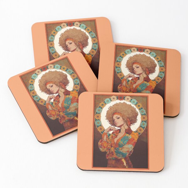Item preview, If Alphonse Mucha Had Lived in the 1970s designed and sold by Tridentulus.