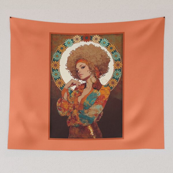 Item preview, If Alphonse Mucha Had Lived in the 1970s designed and sold by Tridentulus.