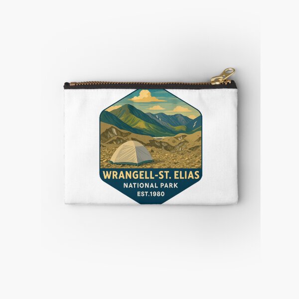 Item preview, Wrangell–St. Elias Alaska Mountain Sticker designed and sold by Ismeal Von.