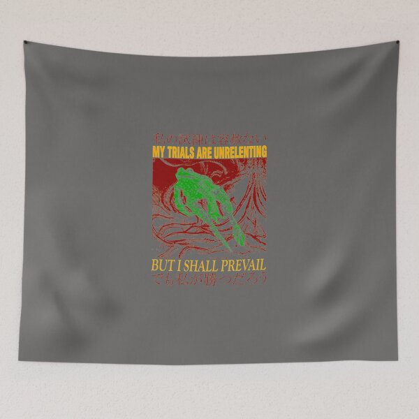 Item preview, MY-TRIALS-ARE-UNRELENTING-T-SHIRT designed and sold by MaximoMcclendon.