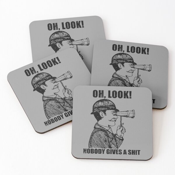 Item preview, Oh Look Nobody Gives A Shit - Funny Sarcasm Saying designed and sold by kavitasyavera.