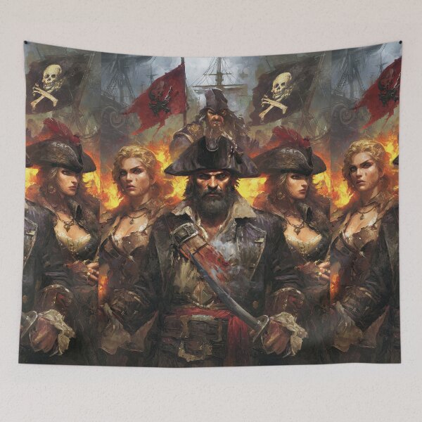 Item preview, Fierce Corsair Lords in the Heart of Battle designed and sold by Piotrek0001.