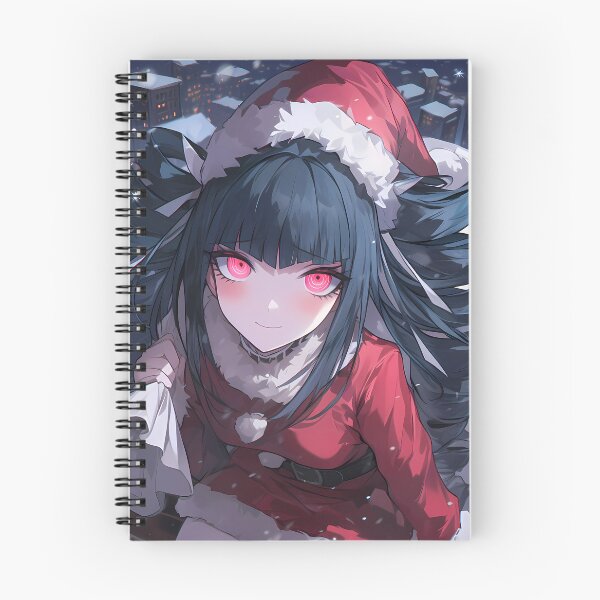 Item preview, Christmas Santa Claus Celestia Ludenberg Danganronpa Anime Girl Gothic Winter designed and sold by TorbenKuhano.