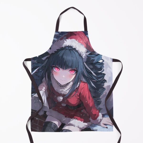 Item preview, Christmas Santa Claus Celestia Ludenberg Danganronpa Anime Girl Gothic Winter designed and sold by TorbenKuhano.