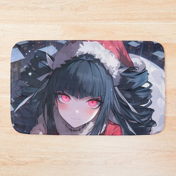 Item preview, Christmas Santa Claus Celestia Ludenberg Danganronpa Anime Girl Gothic Winter designed and sold by TorbenKuhano.