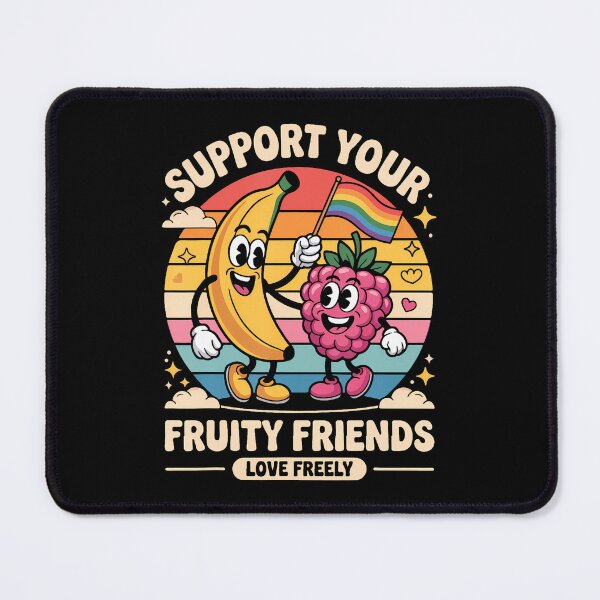 Item preview, Support Your Fruity Friends Love Freely Lgbtq designed and sold by MavisJoseph.