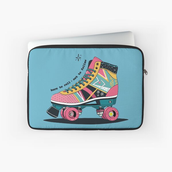 Item preview, Born to Roll, Not to Follow — Retro Roller Skate Design designed and sold by StrikingIdea.