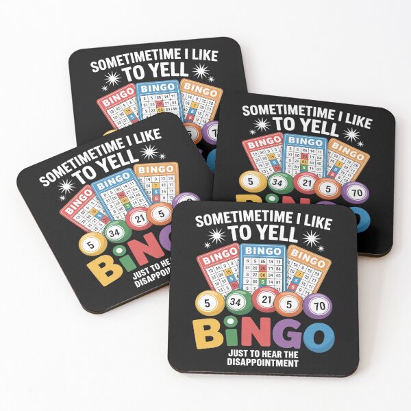 Item preview, Colorful Bingo Casino Game Quote designed and sold by FndPardaL.