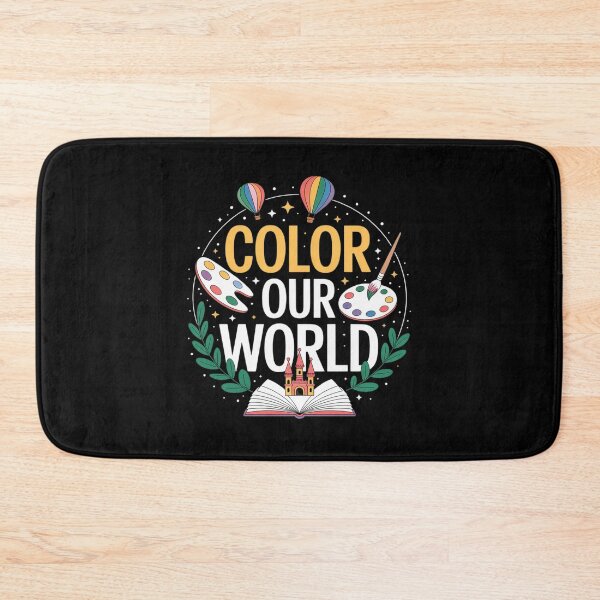 Item preview, Color Our World Book Reader Art Painter designed and sold by FndPardaL.