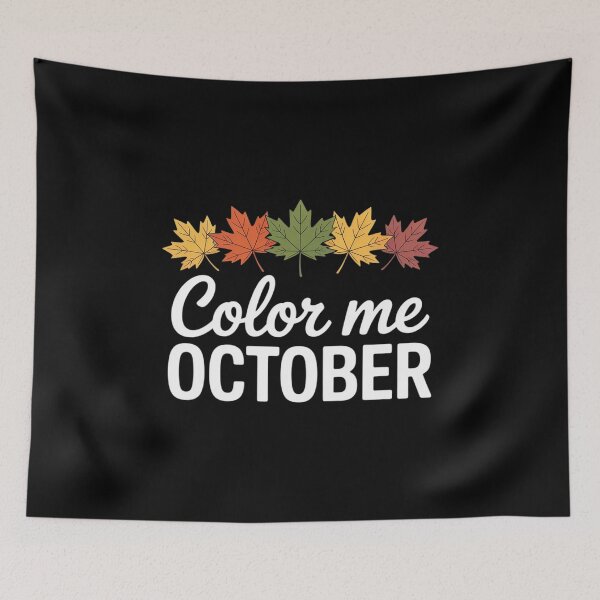 Item preview, Color Me October Autumn Foliage Leaf Peeping Leaf Peeper designed and sold by FndPardaL.