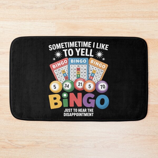 Item preview, Colorful Bingo Casino Game Quote designed and sold by FndPardaL.
