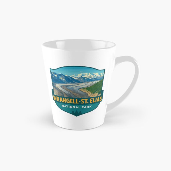 Item preview, Wrangell–St. Elias Alaska Mountain Sticker designed and sold by Ismeal Von.