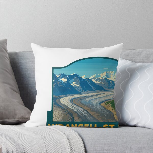 Item preview, Wrangell–St. Elias Alaska Mountain Sticker designed and sold by Ismeal Von.